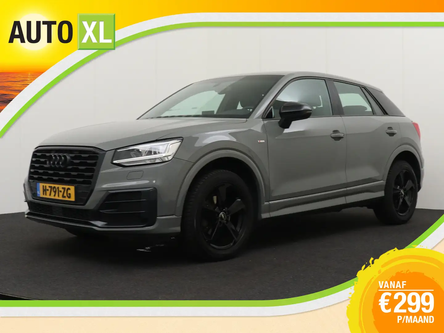 Audi Q2 35 150 PK Aut. TFSI S-Line Half-Leder Sportstuur+S Grijs - 1