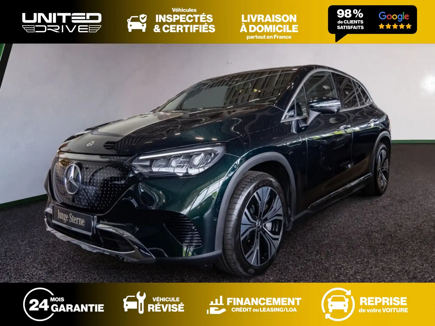 Mercedes-Benz EQE 350 + SUV Art Advanced 292ch Vert - 1