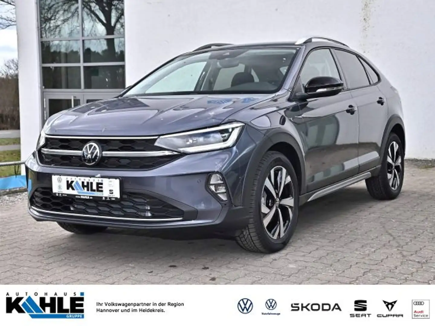 Volkswagen Taigo 1.0 TSI OPF Style CarPlay Matrix ACC AHK Grijs - 1