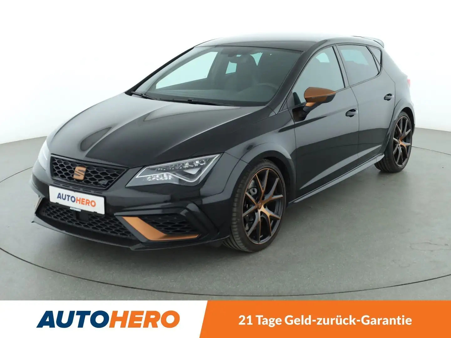 SEAT Leon 2.0 TSI Cupra R*NAVI*CAM*LED*PDC*SHZ*ACC* Schwarz - 1