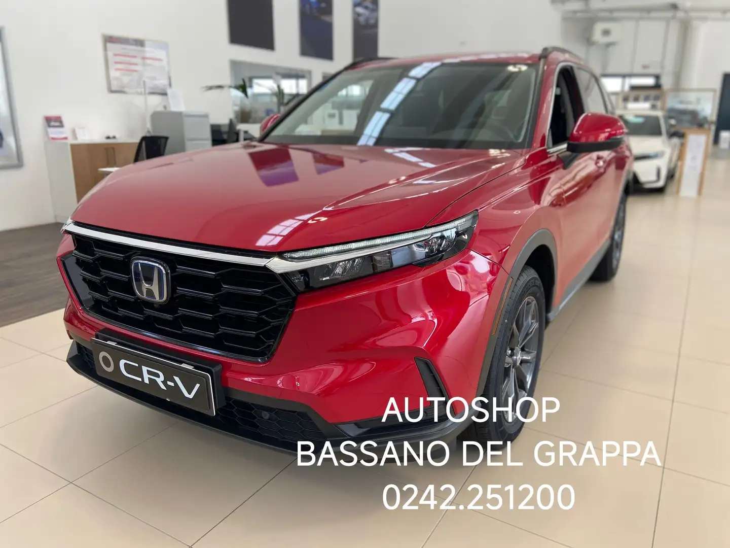 Honda CR-V 2.0 hev Elegance awd Rosso - 1