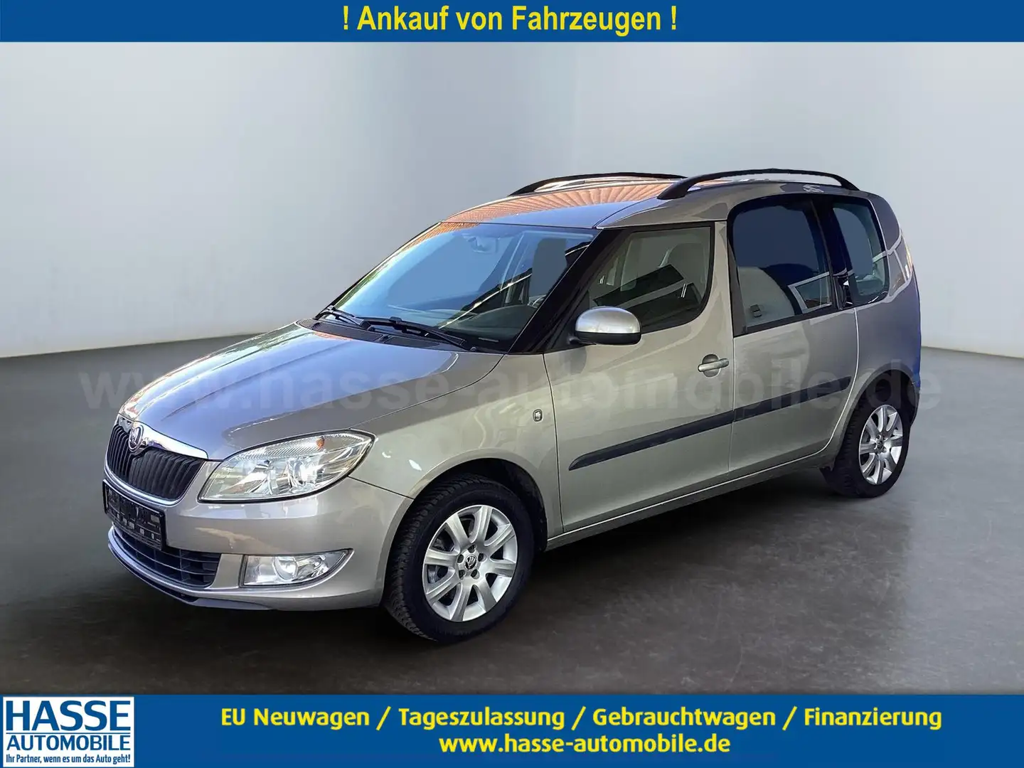 Skoda Roomster Skoda RoomsterKlimaauto Tempomat 1.6 TDI Ambition Beige - 1