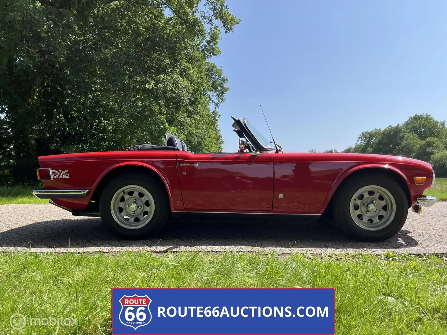 Triumph TR6 Cabriolet 1971 | Route 66 auctions Rood - 2