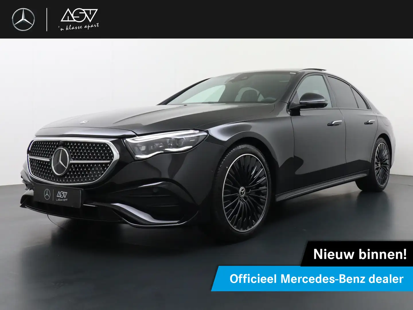 Mercedes-Benz E 300 e Sport Edition | Superscreen | Luchtvering | Acht Zwart - 1