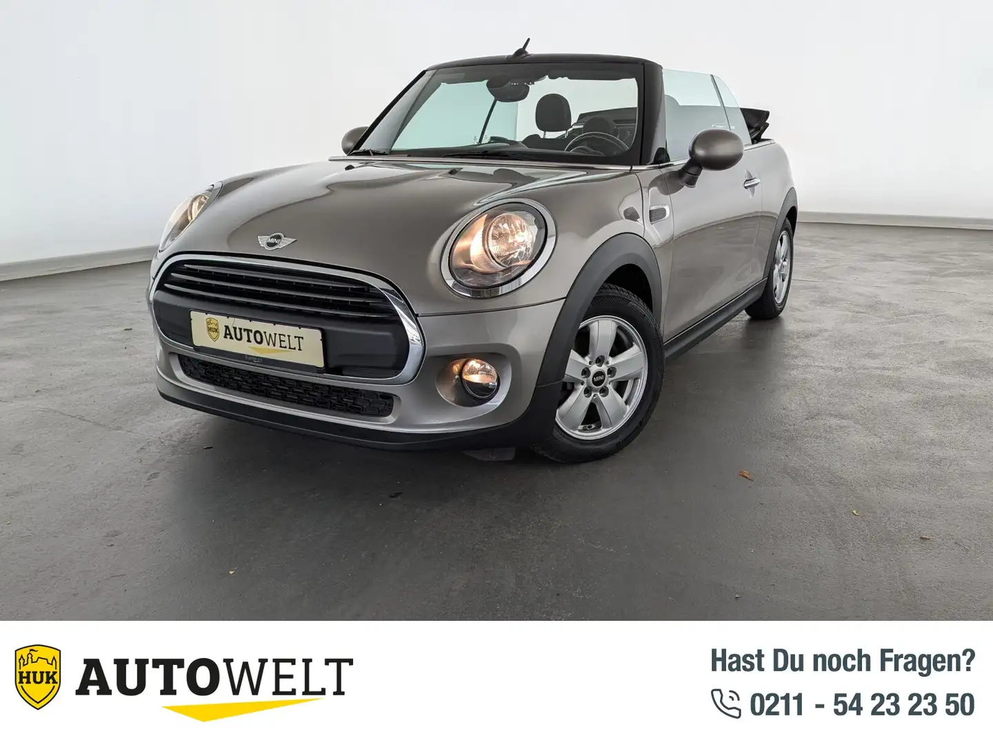 MINI One Cabrio One Cabrio BLUETOOTH+SHZ+PDC+TEMP+ALLWETTER+ Silber - 1