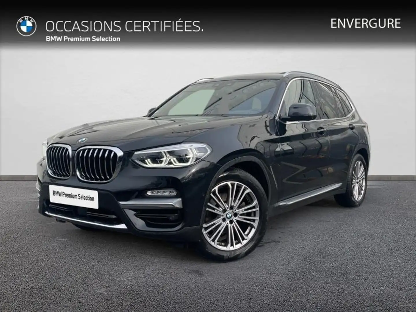 BMW X3 xDrive20iA 184ch Luxury Euro6d-T Noir - 1