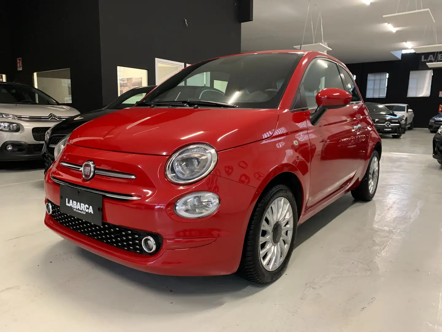 Fiat 500 1.2 Lounge Czerwony - 2