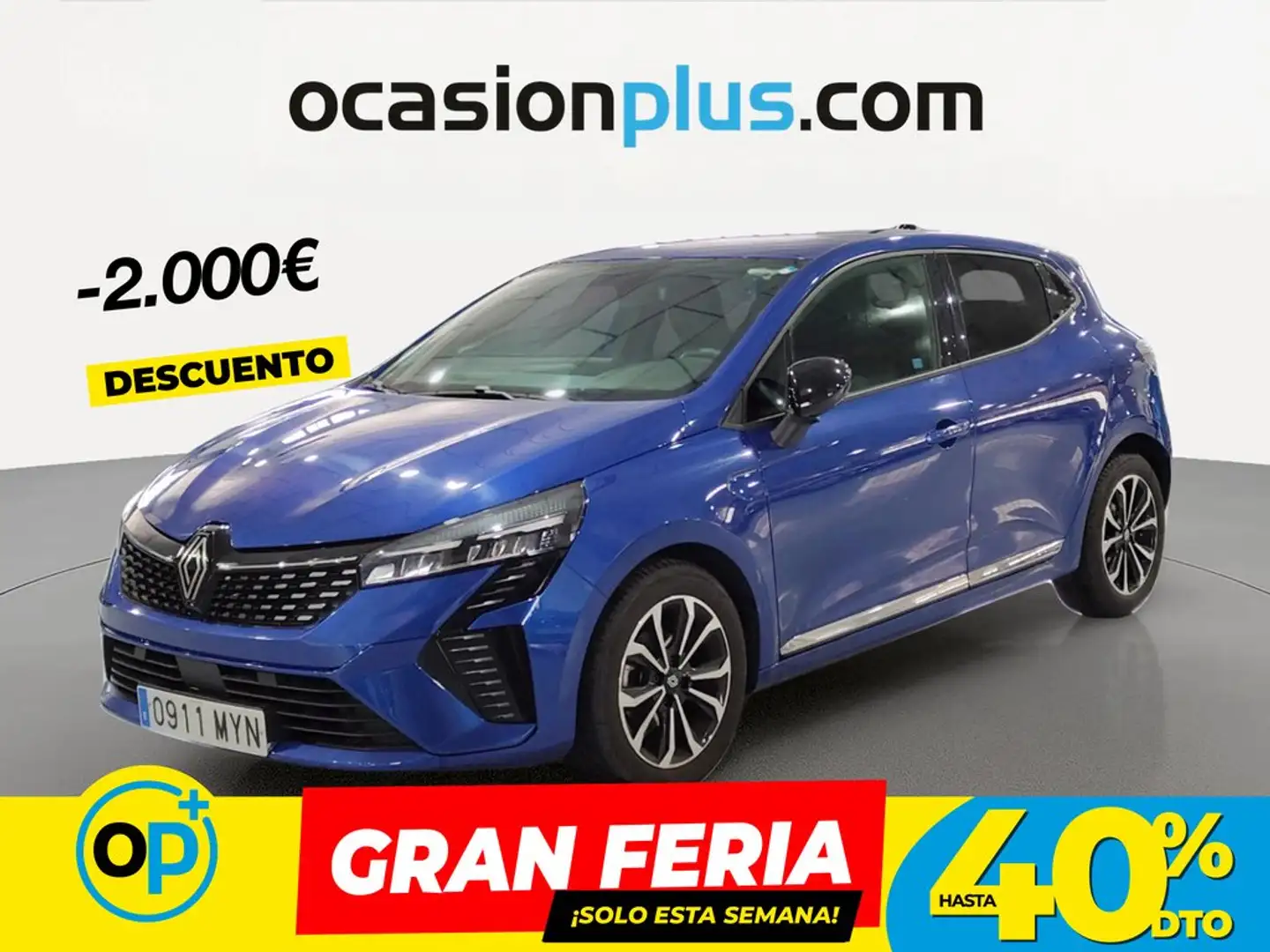Renault Clio TCe Techno 67kW Azul - 1