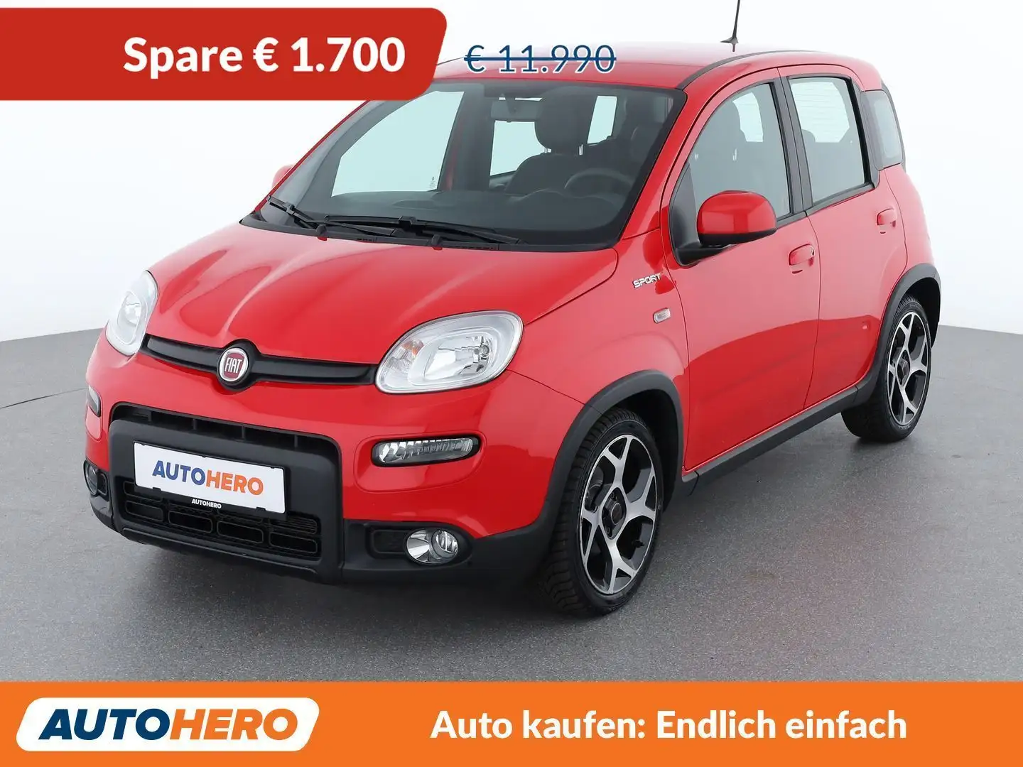 Fiat Panda 1.0 Mild-Hybrid Sport Rot - 1