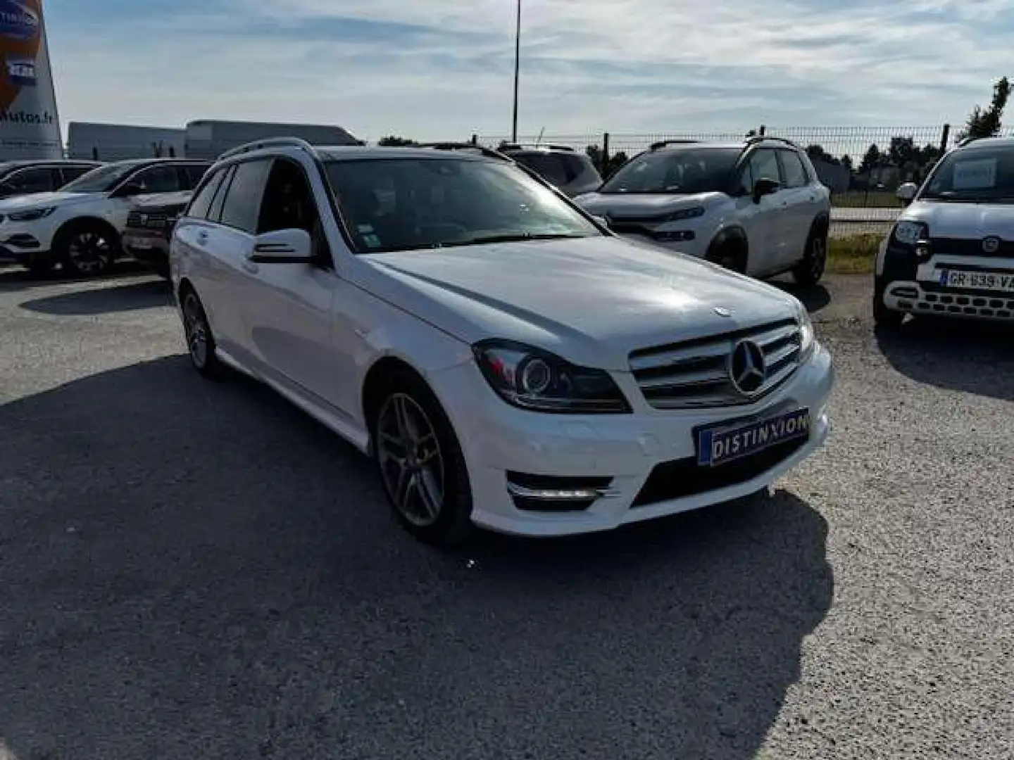 Mercedes-Benz C 350 BREAK C 350 CDI BLUEEFFICIENCY - BVA 7G-TRONIC AVA Blanc - 2