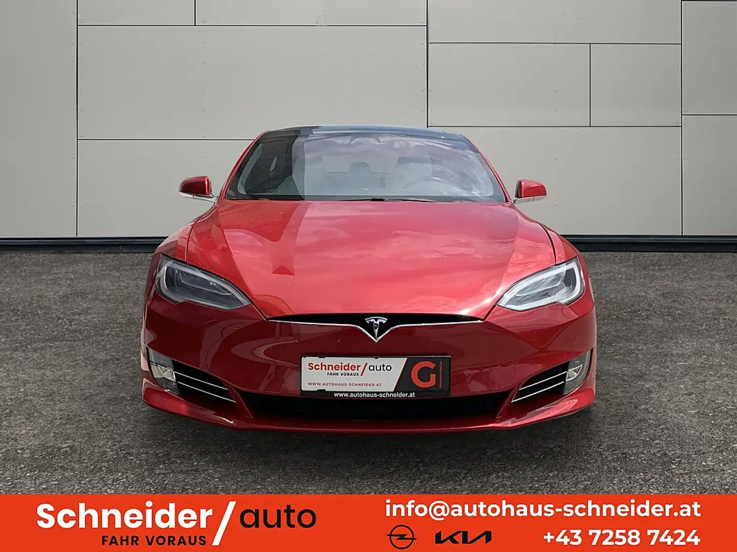 Tesla Model S 100D 100kWh (mit Batterie) Rot - 2