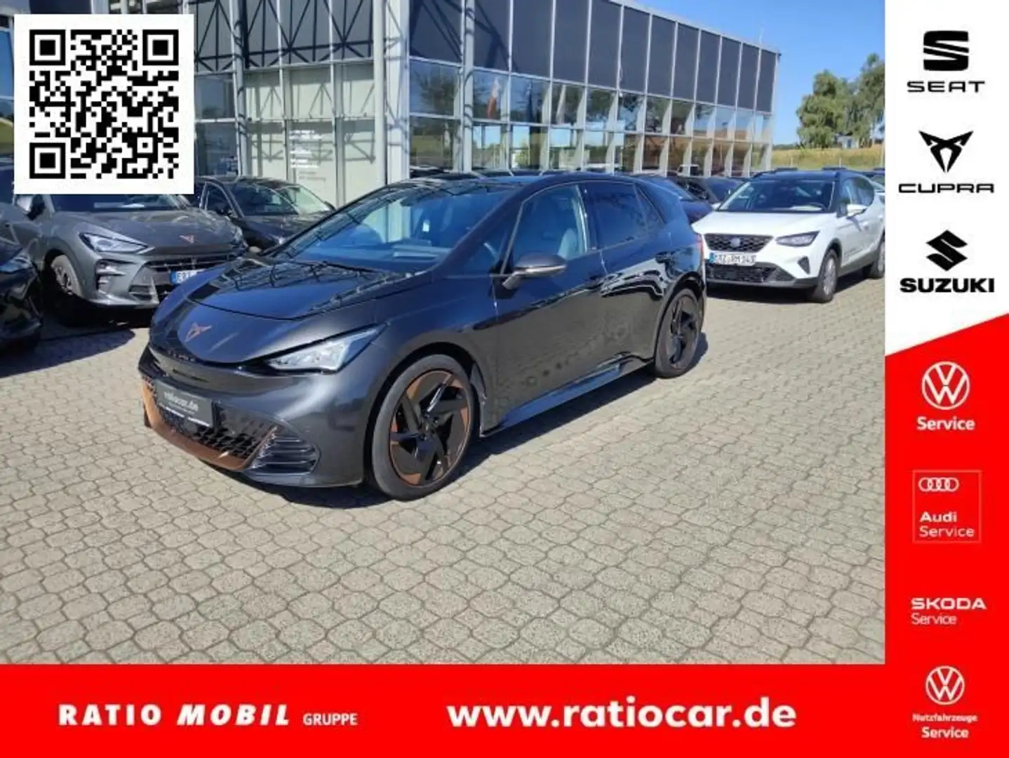 CUPRA Born BORN 150 KW 58KWH 360 KAMERA PANORAMADACH Gris - 1