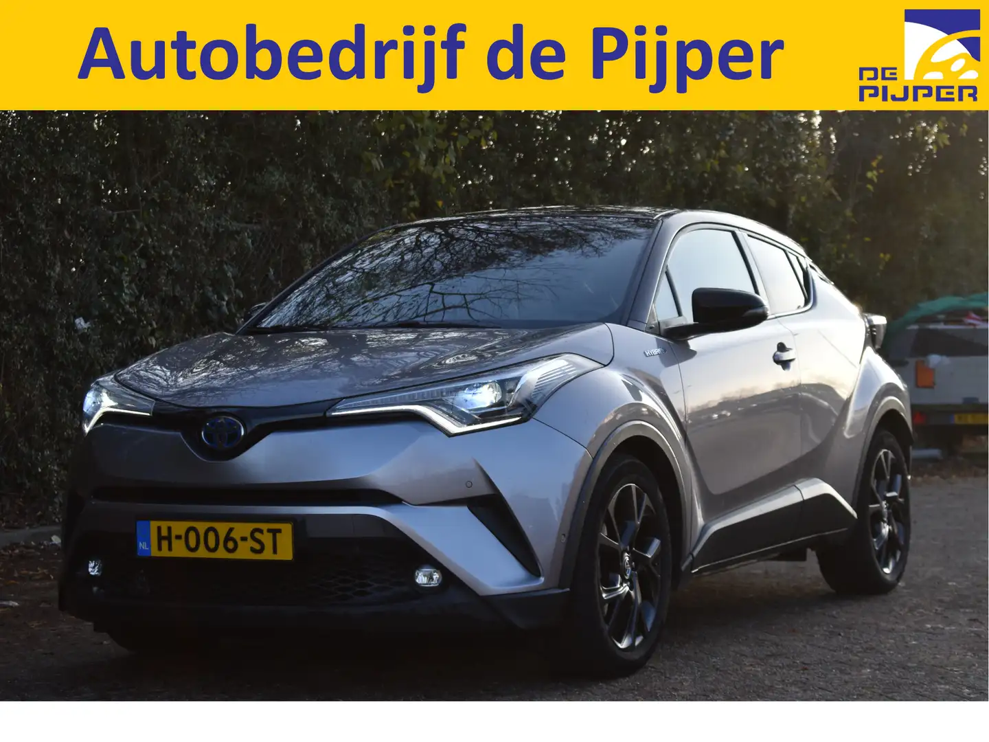 Toyota C-HR 1.8 Hybrid Premium Pack Bi-Tone | NL-Auto | Vol | Grijs - 1