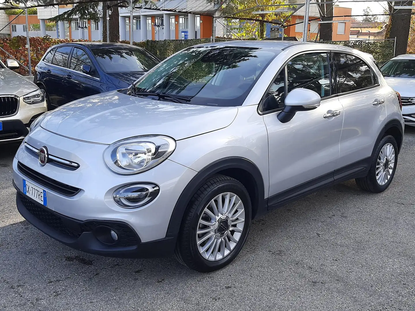 Fiat 500X T4 Connect Automatica Silber - 1
