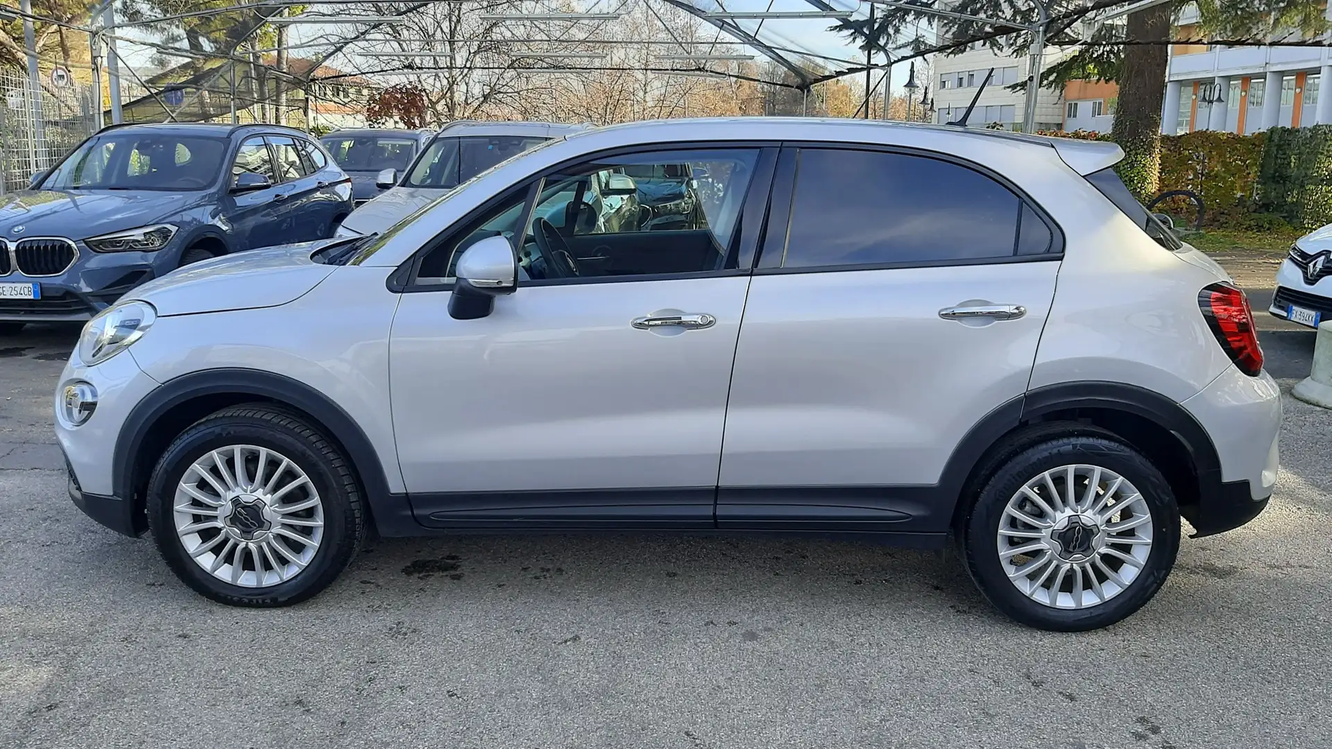 Fiat 500X T4 Connect Automatica Silber - 2