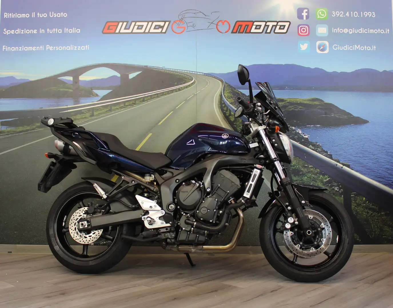 Yamaha FZ 6 S2 - 2009 - Km 15429 Albastru - 1