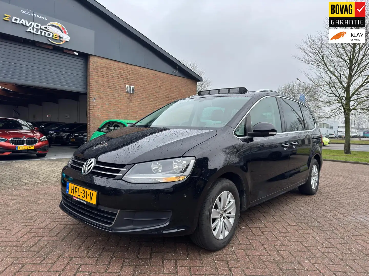 Volkswagen Sharan 1.4 TSI Highline 7p. Schwarz - 1