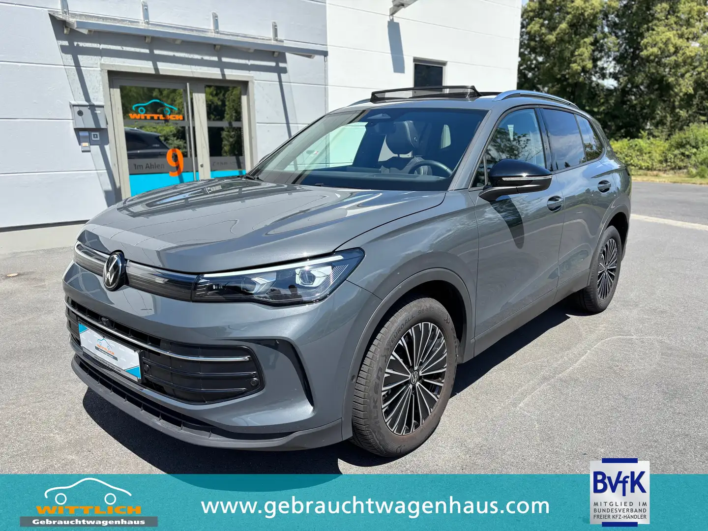 Volkswagen Tiguan 2.0 TDI, DSG, 4Motion - "GOAL" +AHK +Matrix +Navi Gris - 1
