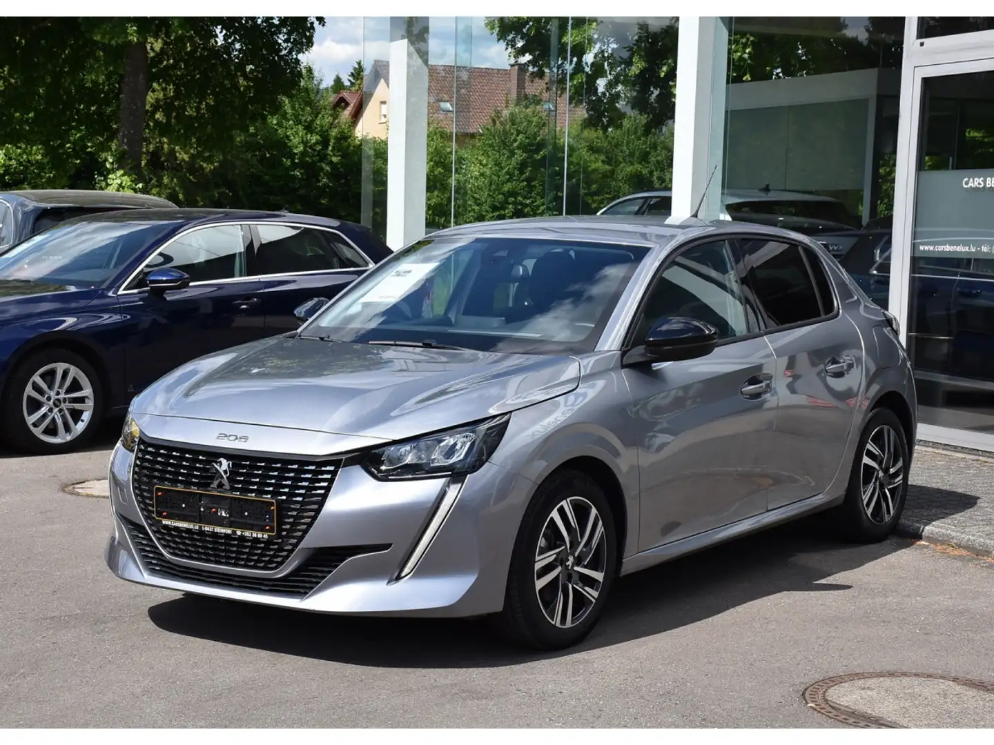 Peugeot 208 1.2 PureTech Allure REGUL GPS LANE CAM 1° MAIN Argent - 2