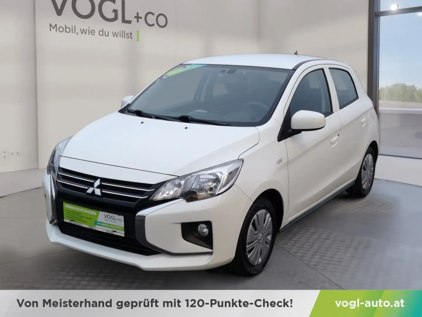 Mitsubishi Space Star 1,0 Mivec Inform Weiß - 1