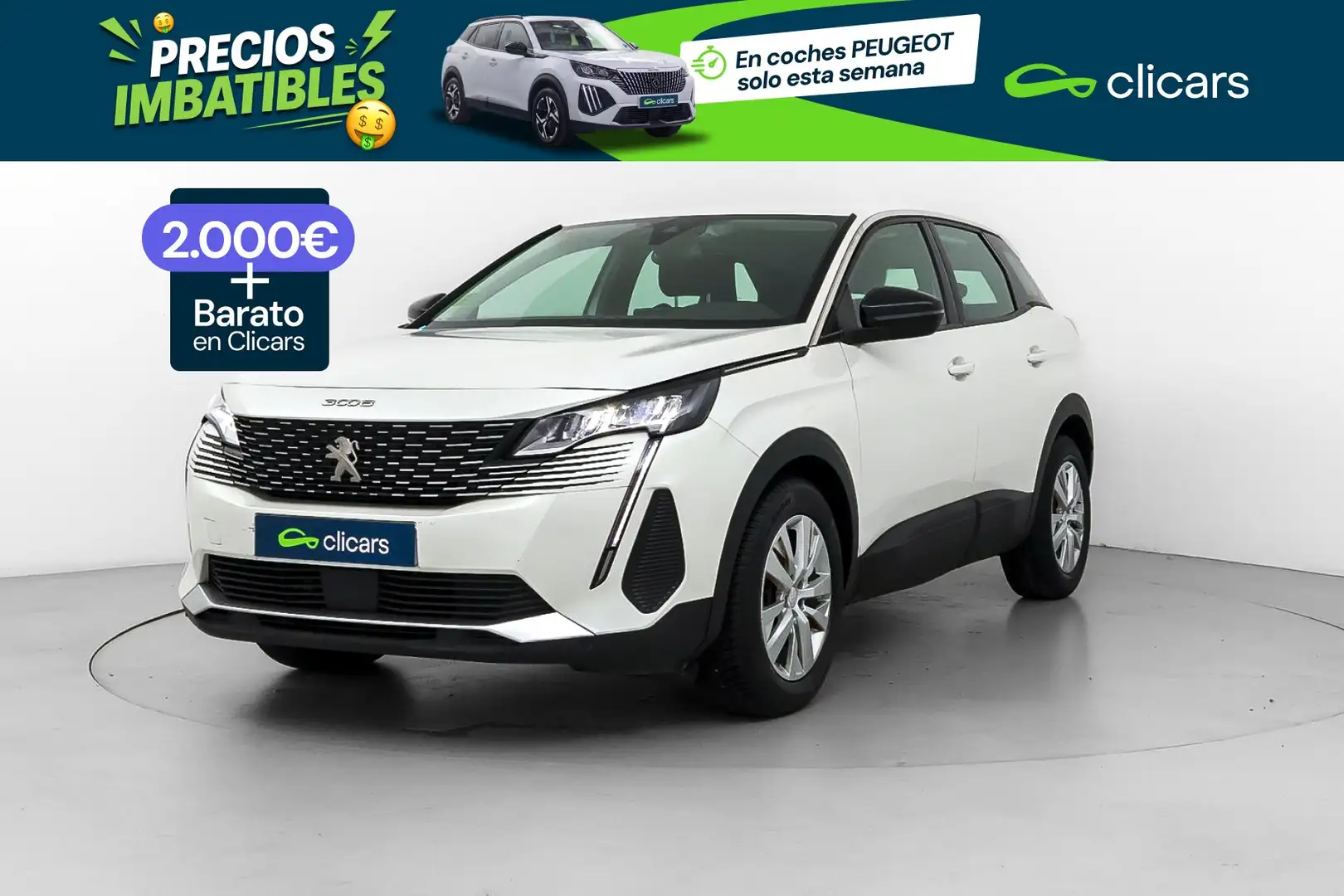 Peugeot 3008 1.5BlueHDi Active Pack S&S 130 Blanco - 1