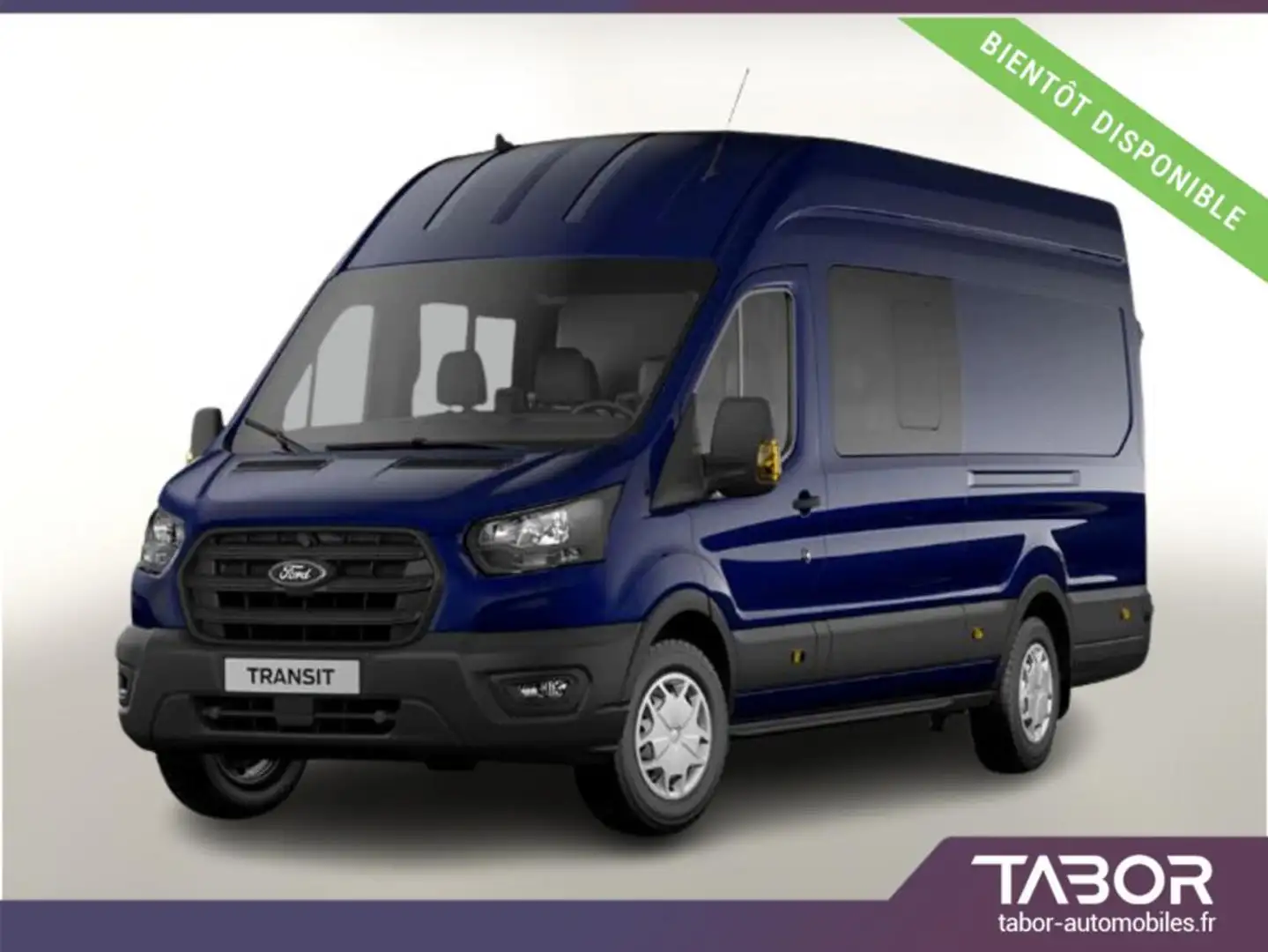 Ford Transit DCiV 350 TDCi 165 RWD L4H3 Trend Bleu - 1