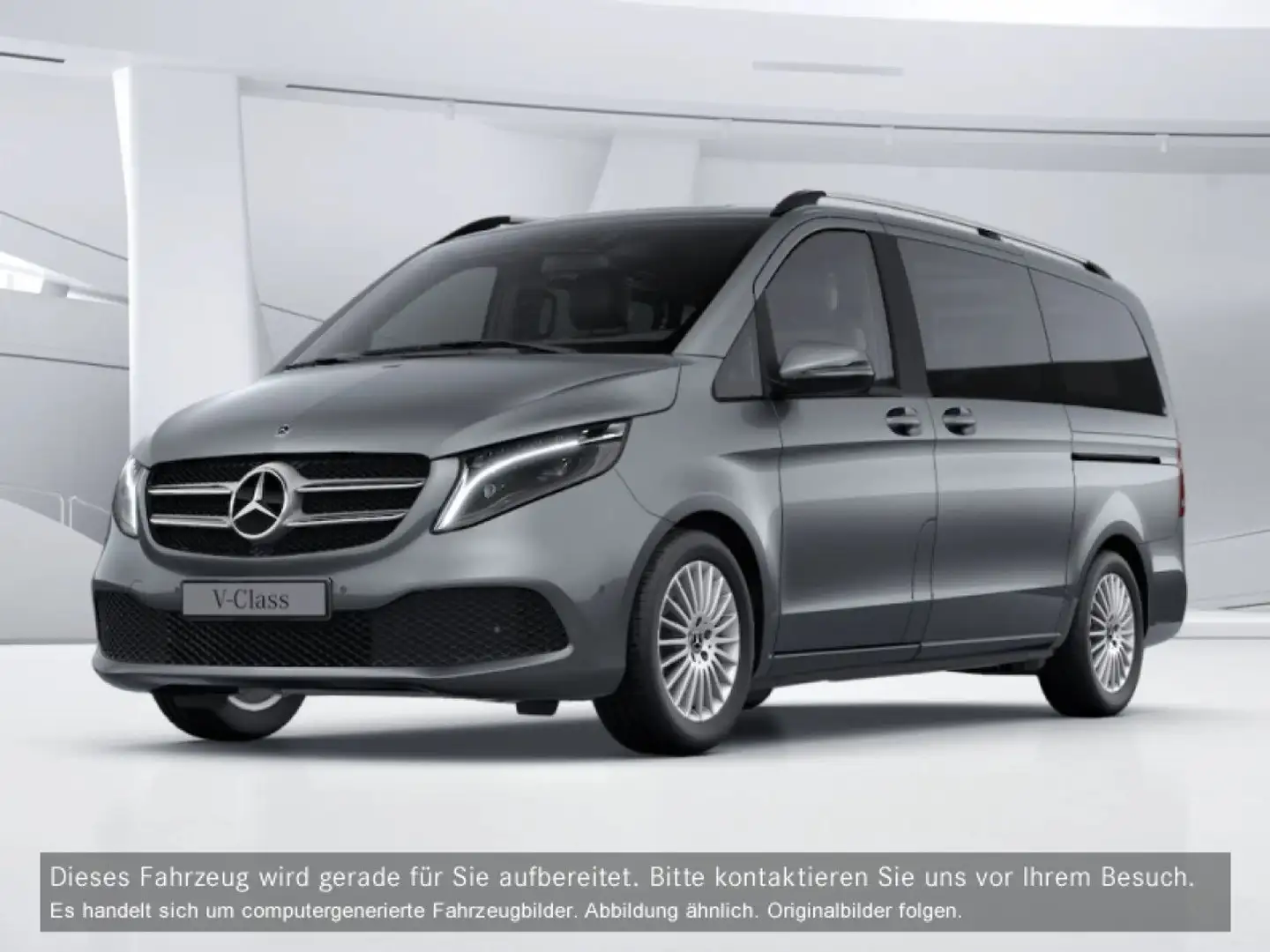 Mercedes-Benz V 220 d lang 4M Edition Sportpak ILS LED AHK PTS Gris - 2