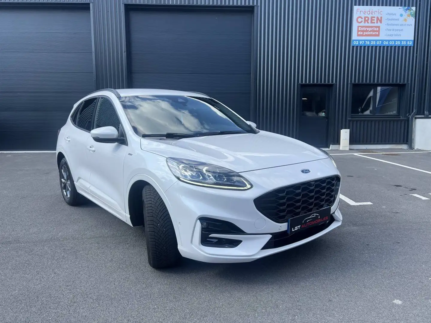 Ford Kuga III 2.5 Duratec 190ch FHEV E85 ST-Line BVA Blanc - 2