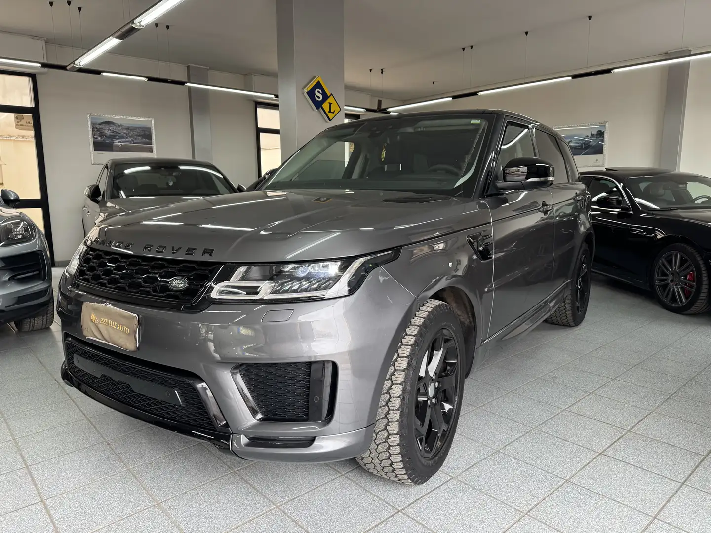 Land Rover Range Rover Sport 3.0 sdV6 HSE Dynamic 249cv TETTO/ MERIDIAN/ MEMORI Grigio - 1