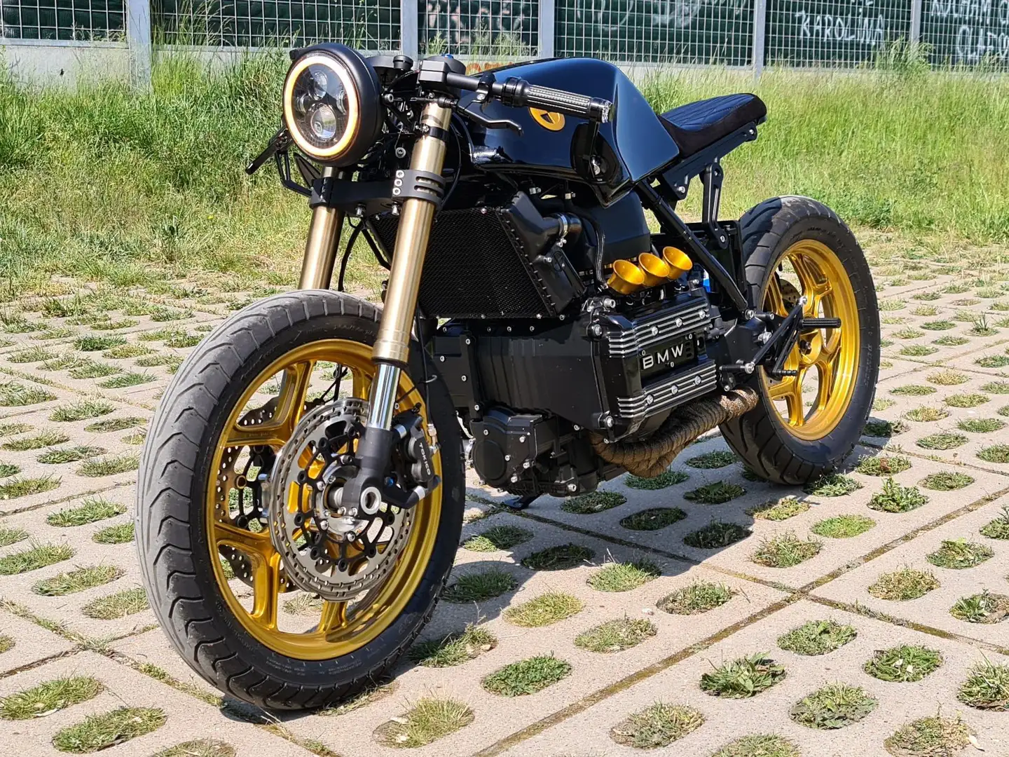 BMW K 75 S Cafe Racer Individual Negru - 1