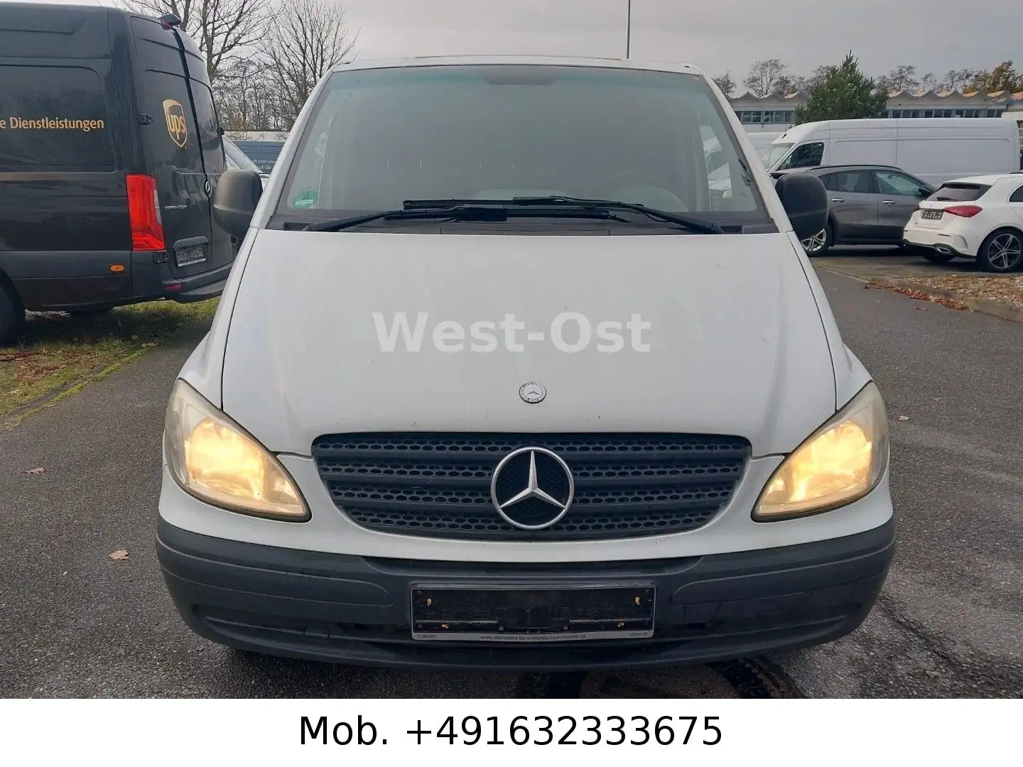 Mercedes-Benz Vito Kasten 109 CDI Lang LKW HU/AU neu Wit - 2