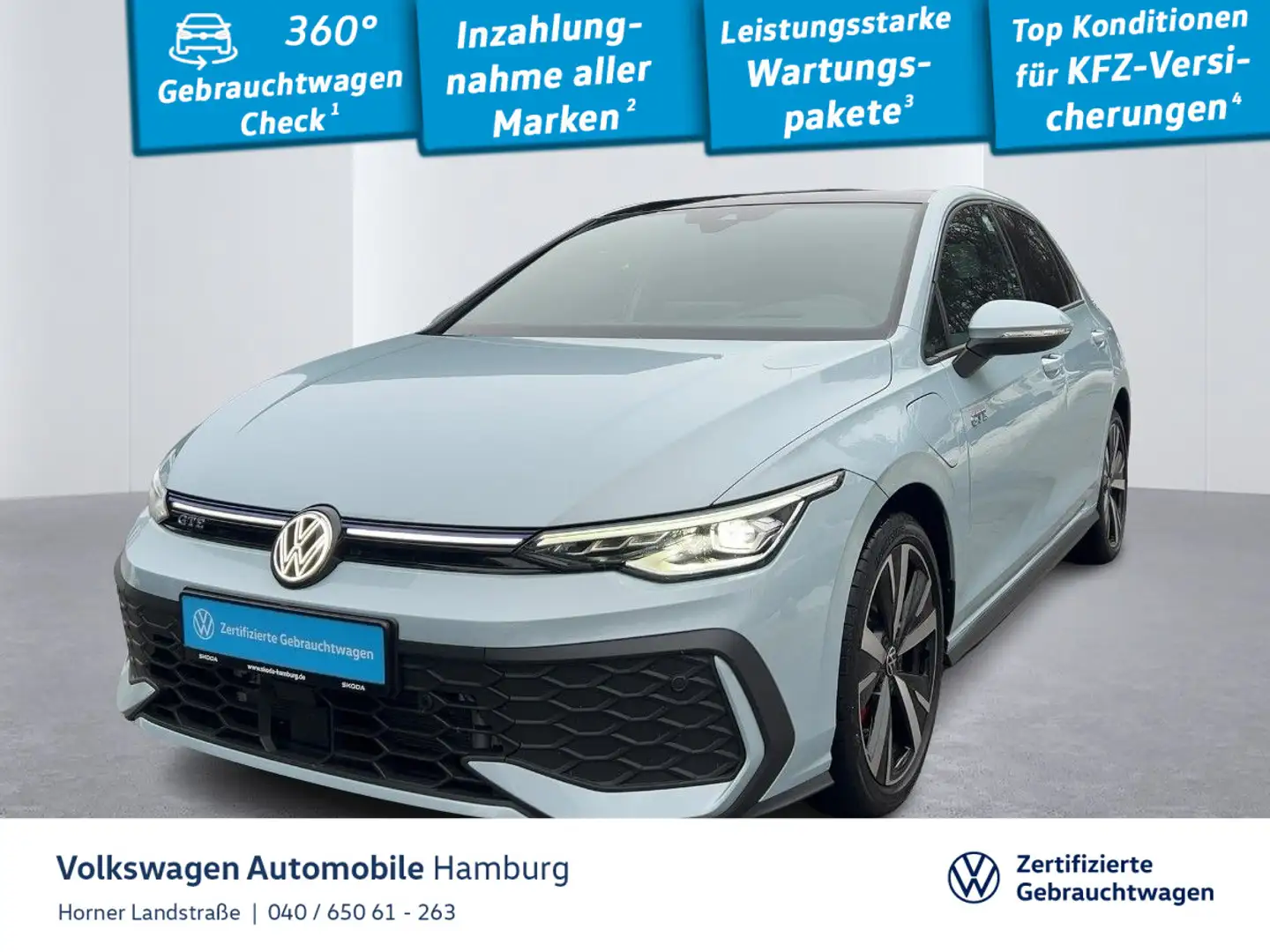 Volkswagen Golf GTE VIII 1.5 eHybrid GTE LED Head-up Lenkradhzg Blau - 1