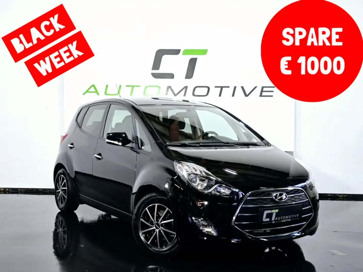 Hyundai iX20 1,6 Edition 25 Aut. ‼️BLACK WEEK‼️ Zwart - 1