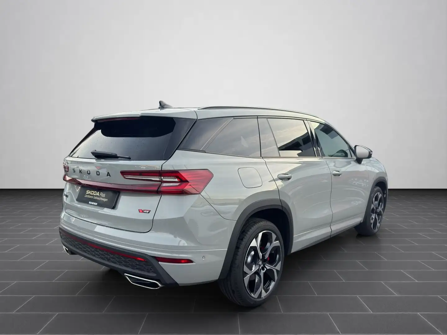 Skoda Kodiaq RS 2.0 TSI DSG 4x4 Navi AHK ACC HuD DCC+ Grau - 2