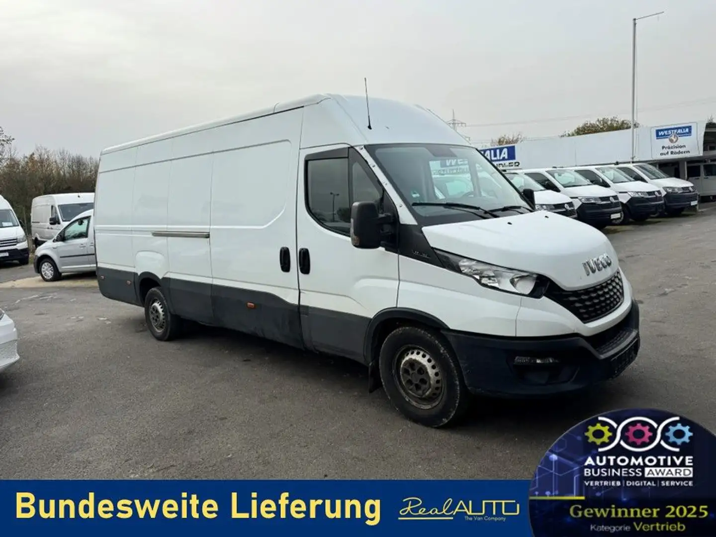 Iveco Daily Kasten XXXL Überhang Klima*PDC*Tempomat Blanc - 1