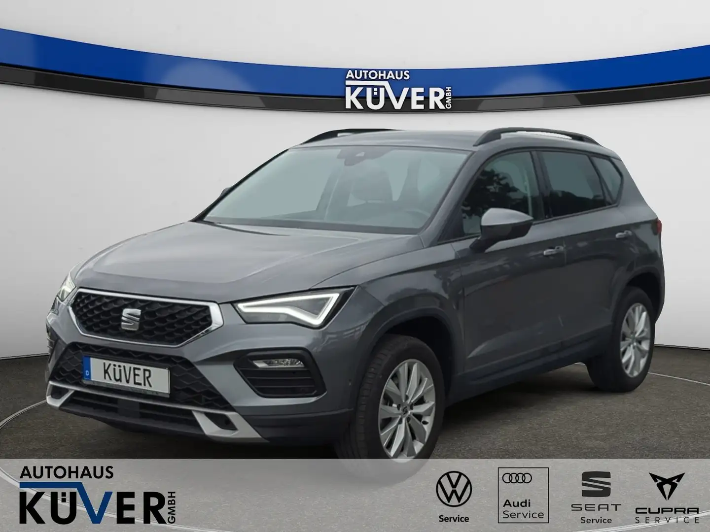 SEAT Ateca Style 1.5 TSI DSG Navi+ACC+LED+Shzg.+17 Grau - 1
