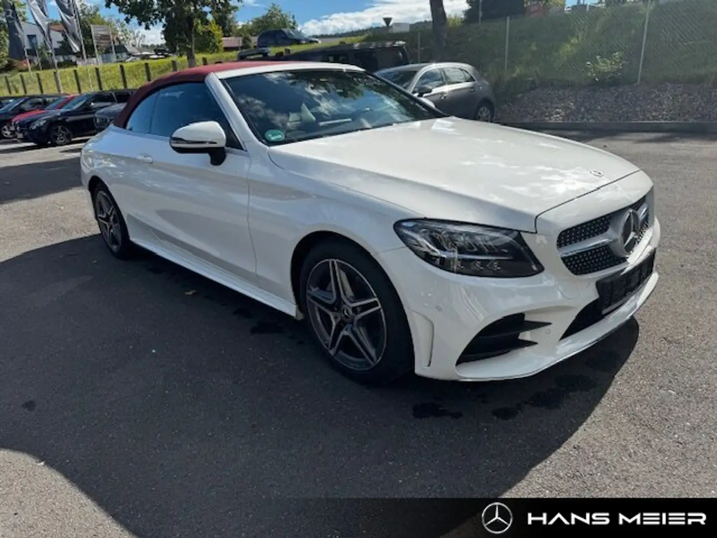 Mercedes-Benz C 180 C 180 Cabriolet AMG Line LED Kamera Assistenzp. Weiß - 2