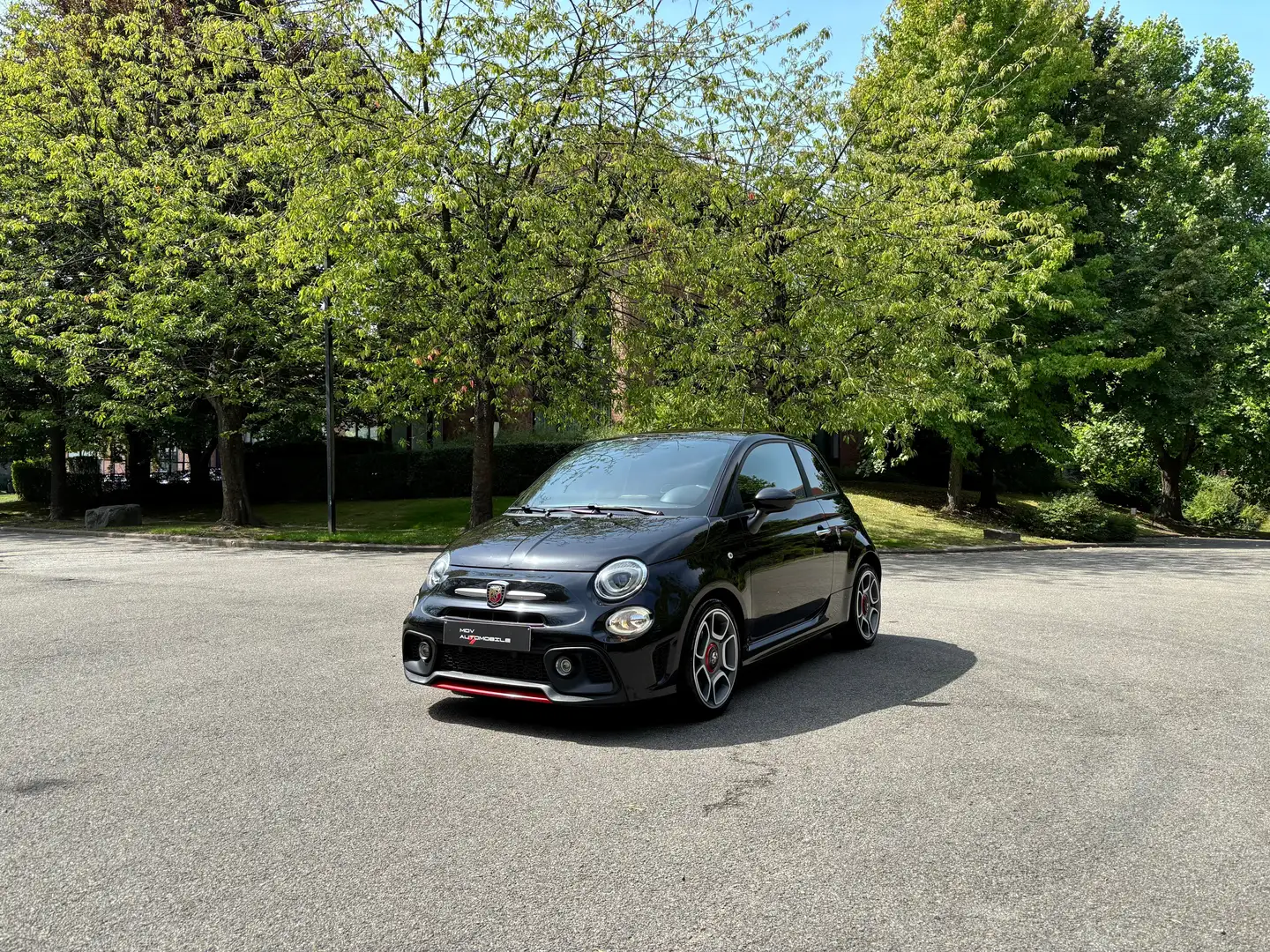 Fiat 500 Abarth 595 1.4 T-Jet Edition 70 *** Pano / 49500km *** Schwarz - 2