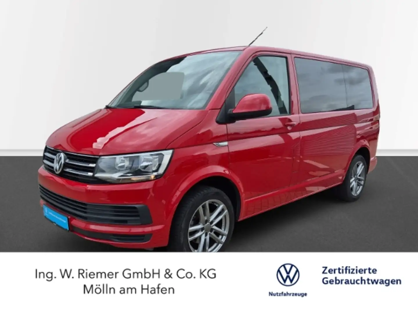 Volkswagen T6 Caravelle 2.0 TDI Comfortline 9-Sitzer Isofix Klimaaut. Rouge - 1