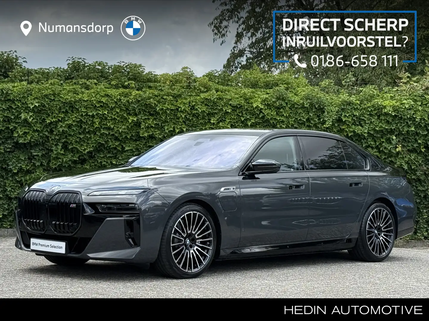 BMW 760 7-serie M760e xDrive | Two-Tone exterieurlak | Ind Grijs - 1