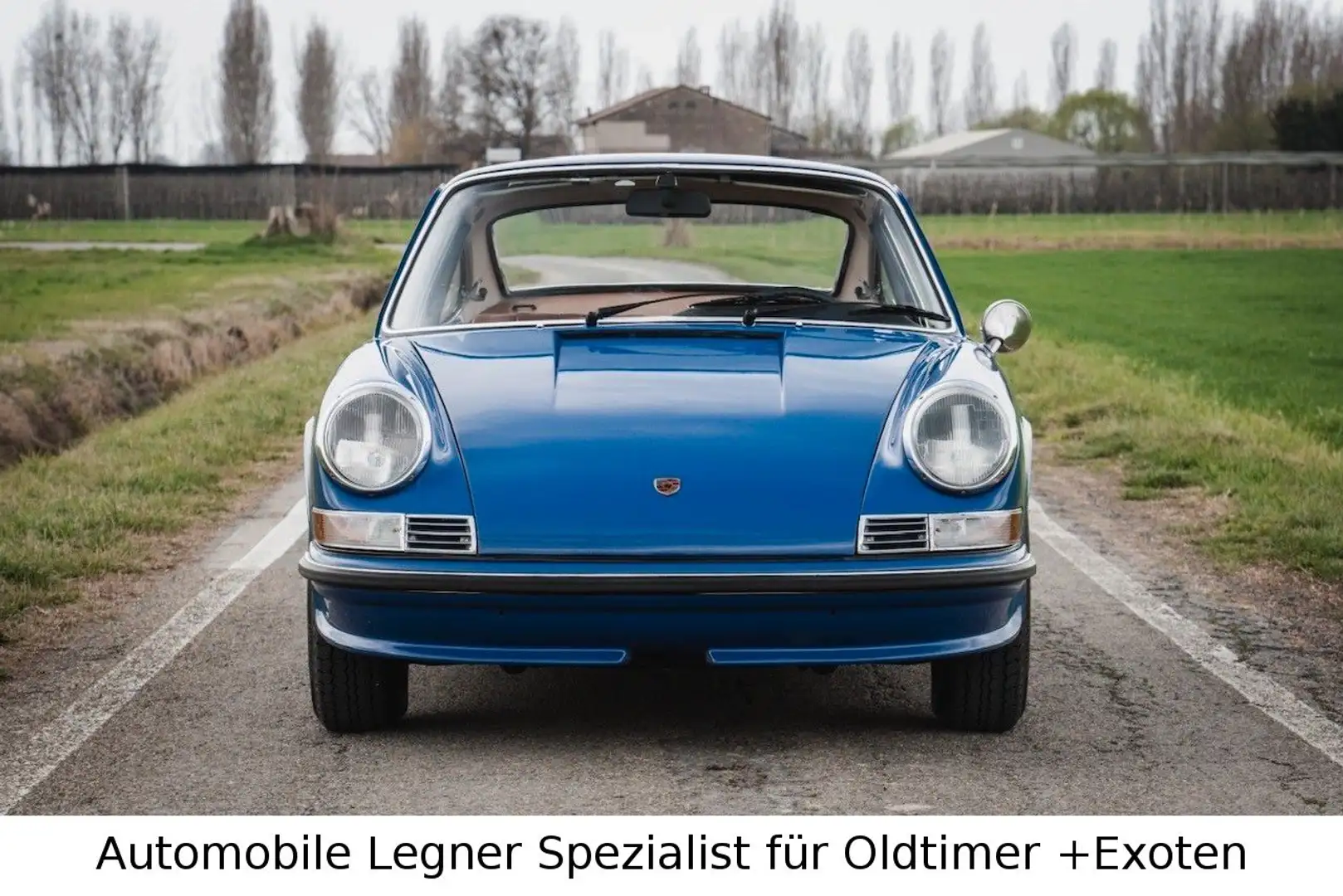 Porsche 911 S Coupe Motor gerade komplett revidiert Blau - 2
