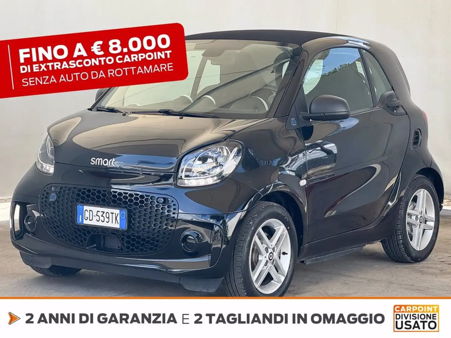 smart forTwo eq passion 4,6kw Nero - 1
