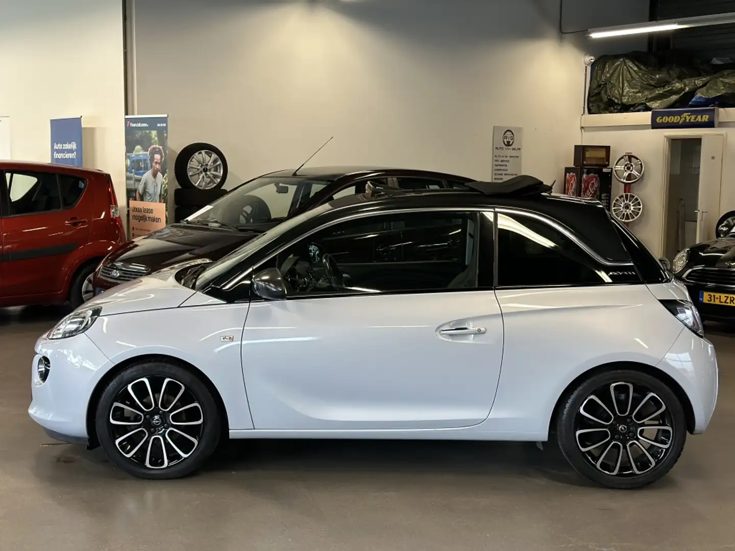 Opel Adam 1.4 Cabrio*Leder*Stoel & Stuur VW*PDC*MMI*MF-stuur Blauw - 2