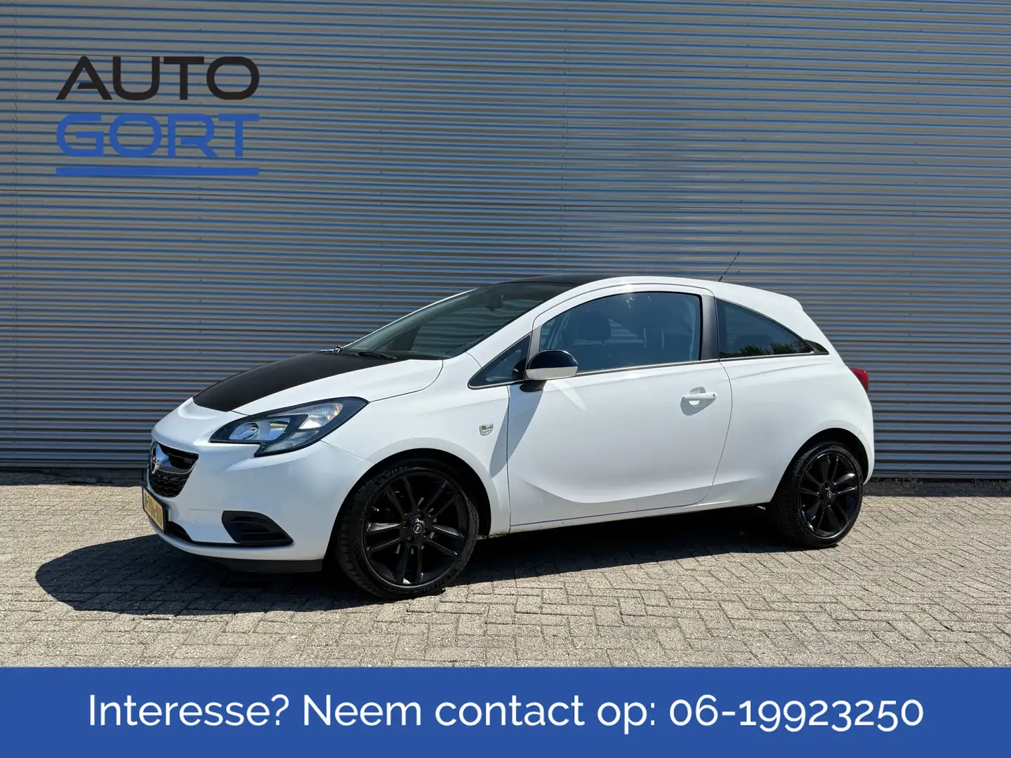 Opel Corsa 1.2 EcoFlex Black&White | Cruise | Airco | 17" Alu Bianco - 1