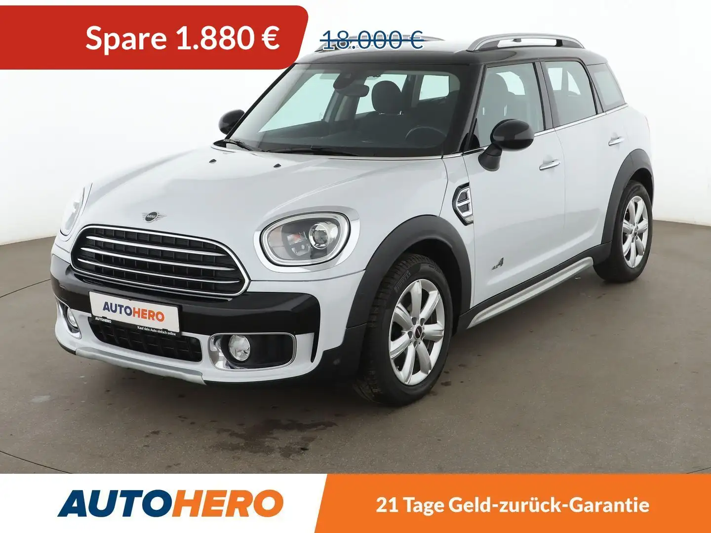 MINI Cooper Countryman Cooper ALL4 Aut.*HUD*LED*TEMPO*PDC*CAM* Weiß - 1