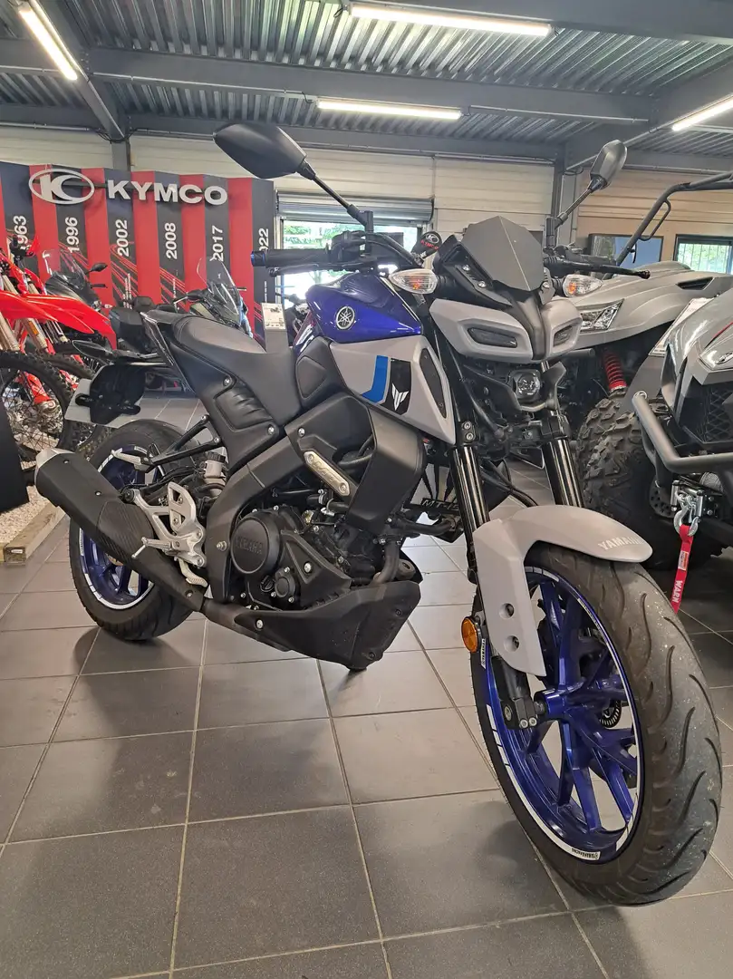 Yamaha MT-125 Bleu - 1