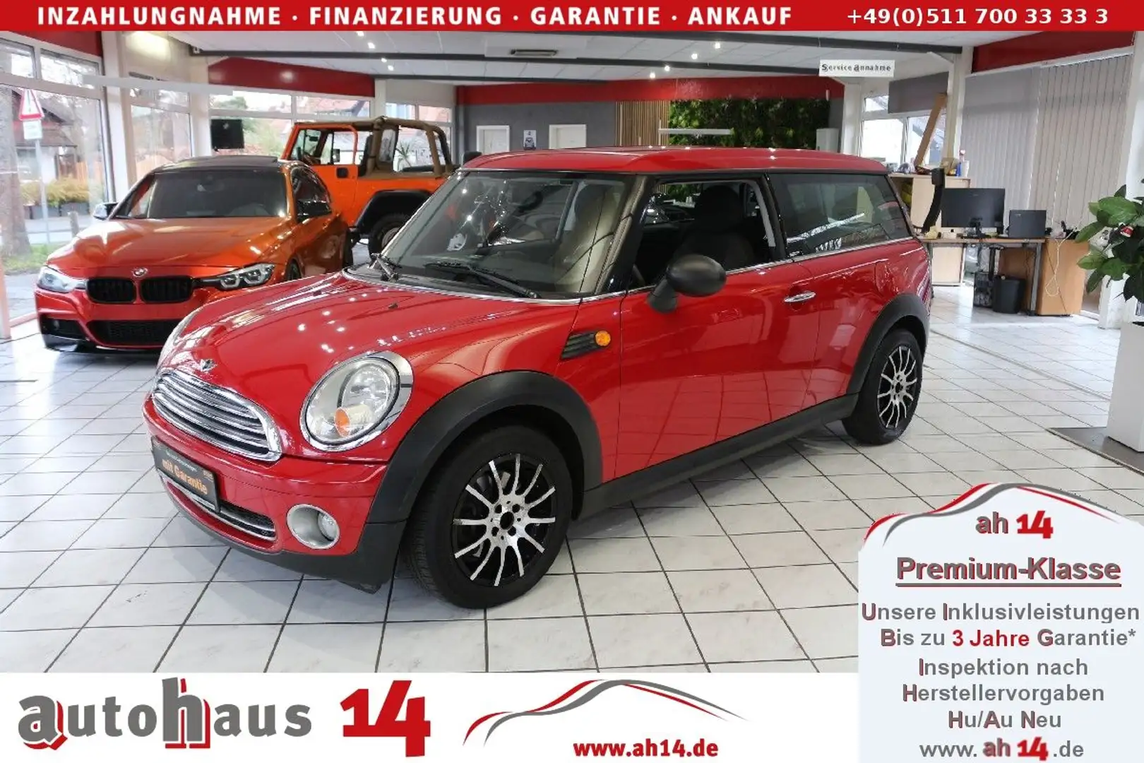 MINI One Clubman - Sitzheizung-Klima-PDC-Garantie Rot - 1