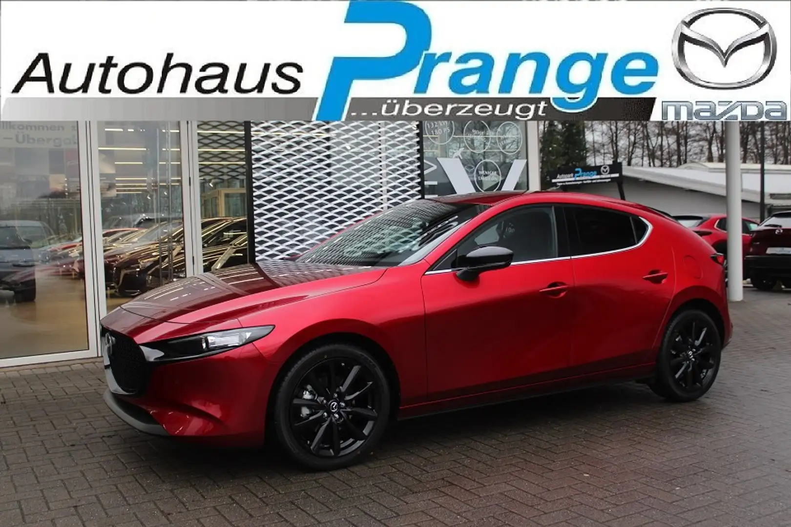 Mazda 3 2025 M-Hybrid Homura G-140 *Juli-Aktion* NAVI ACAA Rot - 1