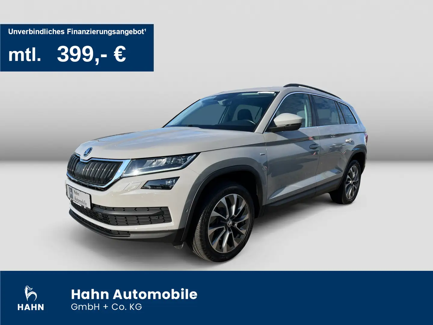 Skoda Kodiaq 2.0TDI DSG 4x4 Clever LED AHK Standh Pano Grau - 1