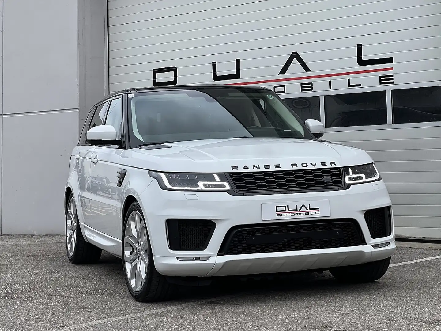 Land Rover Range Rover Sport 3,0 SDV6 |FACELIFT LOOK|MOTOR HAT 10.000 KM STAMD Weiß - 2